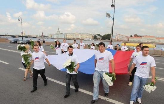 Vacanza colorata - Flag Day in Russia