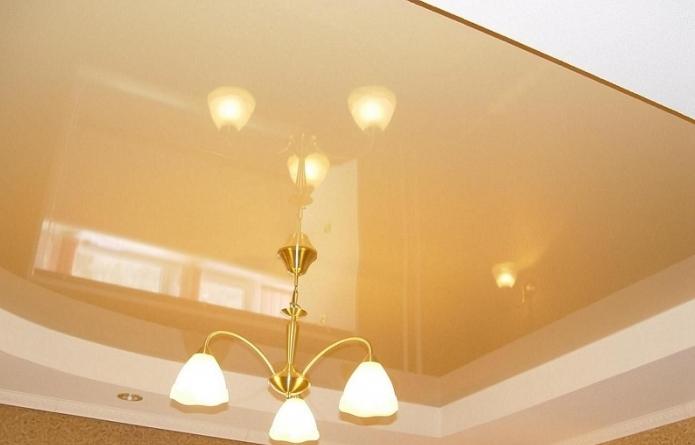 Bellissimo soffitto - un elemento importante del design della stanza