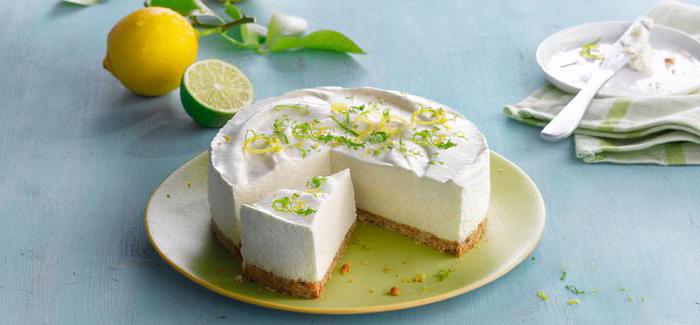 Cheesecake al limone: ricette semplici e deliziose con una foto