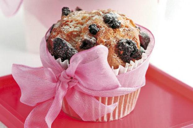 muffin con uvetta