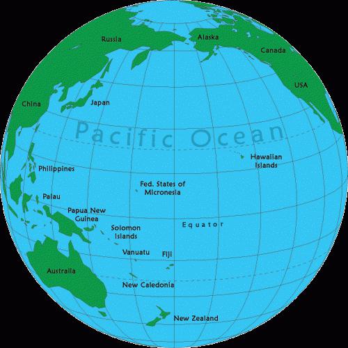 fatti interessanti sugli oceani dell'Oceano Pacifico