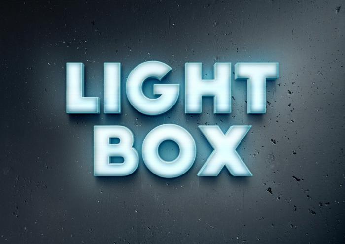 Lightbox: il significato di una parola