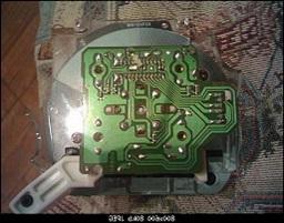 circuito elettronico del tachimetro